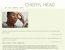 Tablet Screenshot of cherylhead.com